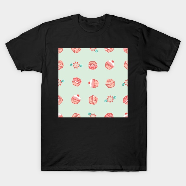 Cupcakes for Spring T-Shirt by sarakaquabubble